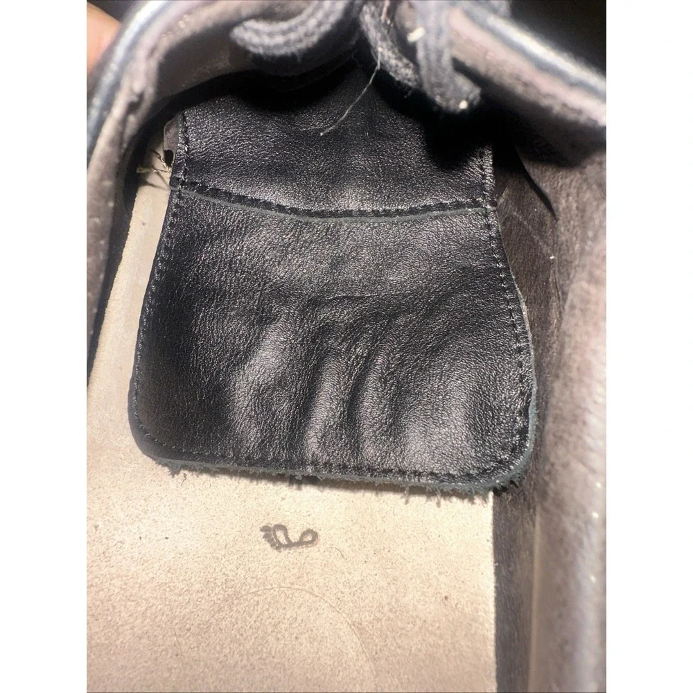 Barefoot Oxford Birkenstock Footbed EU 41 L10M8 Regular Fit Black Derby Vintage